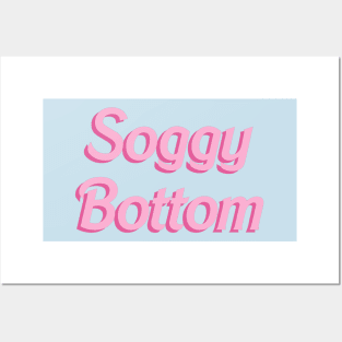 Soggy Bottom - doll font Posters and Art